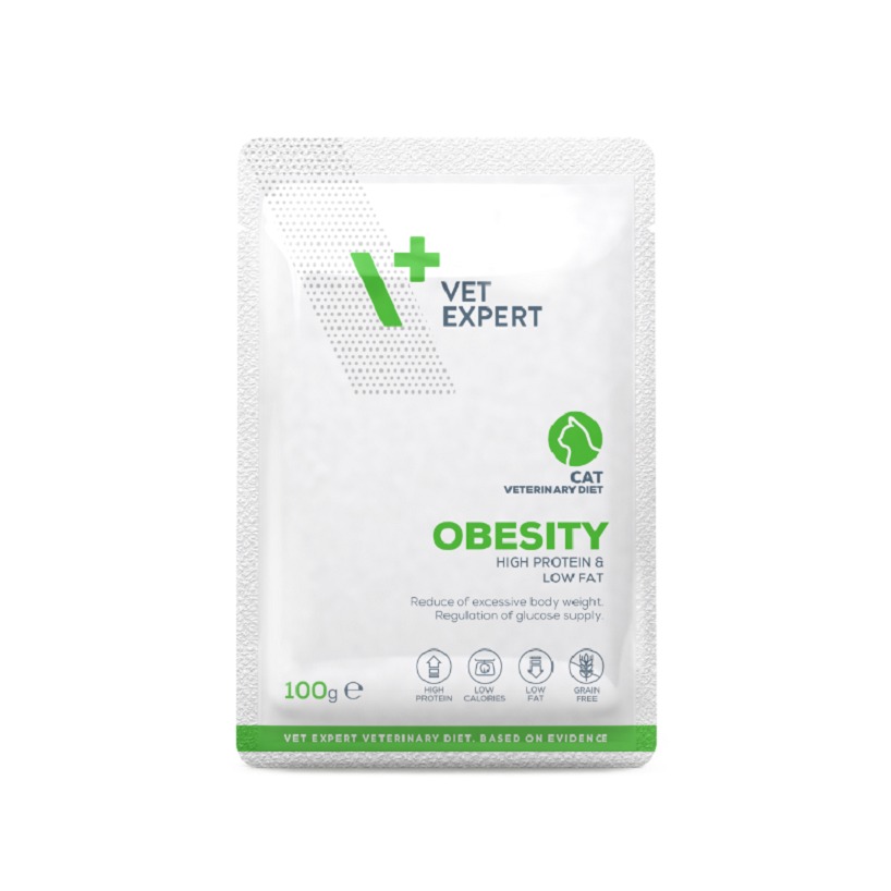 VetExpert VD cat Obesity kapsička 100 g